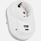 Resim U+C Tipi Akım Korumalı Fiş Priz 