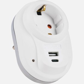 Resim U+C Tipi Akım Korumalı Fiş Priz 