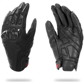 Resim Erkek Ve Kadınlar İçin Karbon Fiber Koruyuculu Dokunmatik Motosiklet Eldiveni - Motocross Ve Dirt Bike Kullanımı 