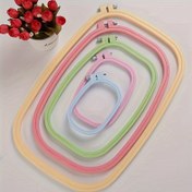 Resim 1/4 adet Plastik Dikdörtgen Nakış saç tokası, El Nakış Bandajı, Nakış Sabitleme Çemberi Nakış Çerçevesi, Şeker Renkli Nakış Bandajı, El Yapımı DIY Nakış Aracı, Başlangıç Seviyesi İçin Uygun, Anne İçin Hediye, Eş İçin Hediye, Sevgililer Günü Düğün Dekoru 