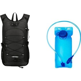 Resim Ranyeek Spor, Dağcılık Ve Seyahat İçin Su Geçirmez Nilon Sırt Çantası - 20-35l Kapasite, 2l Eva Su Torbası, Çift/tek Omuz & El Taşıma Seçeneği Çok Renkli 