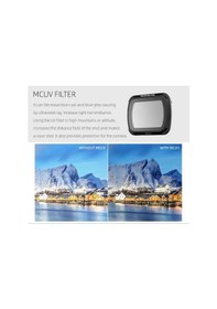 Resim Dji Mavic Air 2 Lens Filtresi Mcuv Multi Coating Ultaviyole 