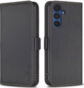 Resim Csdake Samsung Galaxy Uyumlu A55 5G İçin Koruyucu Cüzdan Stili Telefon Kılıfı 