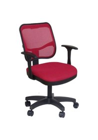 Resim Zentra 807 File Çalışma Koltuğu Plastik Ayak Kırmızı 