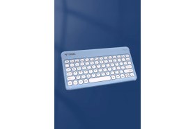 Resim Torima Tmk-08 Mavi Kablosuz Bluetooth Klavye Mouse Seti 