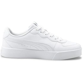 Resim Puma Skye Clean Kadın Spor Ayakkabı 380147-02 White-white-silver 