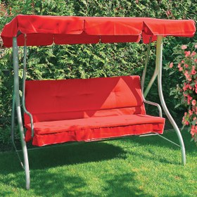 Resim Sunfun Metal Salıncak Kırmızı 