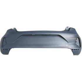 Resim BZT Renault Clio- 5- HB- 23/25; Arka Tampon Gri (Sensör Deliksiz/Çeki Demiri Kapaklı) 8205222517R 