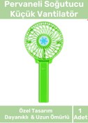 Resim Carlburn Cep Boyu Usb Şarjlı 3 Kademeli Sessiz Taşınabilir Mini Fan Pervaneli Soğutucu Küçük Vantilatör 