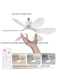 Resim E27 Duy Sivrısinek Kovar 3 Fonksiyon Fan 