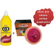 Resim Farecla G3 Sıvı Pasta 1 L ve Pasta Süngeri 150 MM 