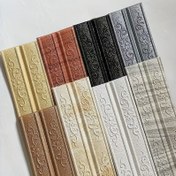 Resim 5 adet Yapışkanlı PVC Köşe Trim Molding - Çok Yönlü Taç Trim Molding, Oturma Odası ve Yatak Odası, Pencere Elyafı, Kapı Çerçevesi için Dekoratif Duvar ve Tavan Trim, Dekoratif Trim Molding 