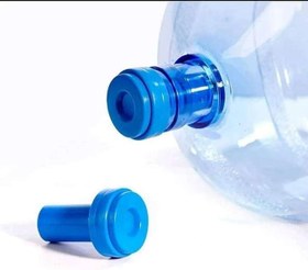 Resim CHNA Yaylı Damacana Sebil Kapağı, Plastik, Sızdırmaz Yapı, Su Dökülmesini Engelleyen, Sebil Uyumlu Non-Spill Aparat 