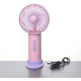 Resim İdol Avm Pembe Taşınabilir Şarjlı Mini El Vantilatörü Fan Küçük 