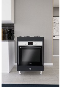 Resim Harmony Ankastre Modülü Kabini Açık Antrasit Fırın Ocak Dolabı Antrasit 
