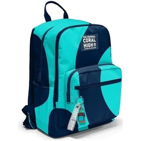 Resim Coral High Lacivert Turkuaz Sırt Çantası 23686+çelik Termos 800 Ml 38546 Çok Renkli 