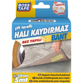 Resim Boss Tape Bosstape Çift Taraflı Halı Sabitleme Bandı 50mm X 5mt 