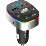 Resim Earldom M74 Bluetooth 5.0 USB3.0 QC3.0 FM Transmitter – Micro‑SD / U‑Disk MP3 Çalar & Eller‑Serbest Çağrı 