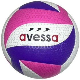 Resim Avessa Vl-900-102 Yapıştırma Voleybol Topu Pembe - Sarı 