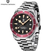 Resim Pagani design PD-1671 100M Su Geçirmez NH35 Japon Mekanizma Otomatik Mekanik Saat Safir Cam Full Çelik Erkek Saat 