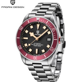 Resim Pagani design PD-1671 100M Su Geçirmez NH35 Japon Mekanizma Otomatik Mekanik Saat Safir Cam Full Çelik Erkek Saat 