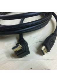 Resim 3 Metre Hdmi L Kablo 90 Derece Hdmi Dirsek Hdmi Kaliteli 