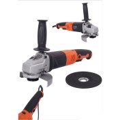 Resim Yüksek Güçlü 125MM Spiral Taşlama Makinesi, Devirli ve Profesyonel Kullanım 