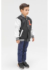 Resim Benitto Kids Erkek Çocuk Mevsimlik Kaşe Kolej Mont 51299-lacivert Lacivert 