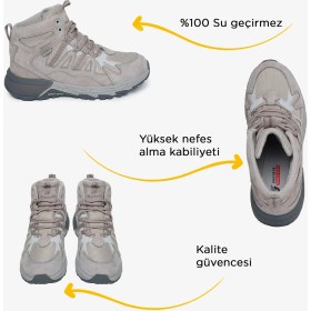 Resim Greyder Kadın Açık Gri Su Geçirmez Outdoor Bot 5K2GB17705 