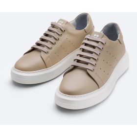 Resim AVVA Erkek Bej %100 Deri Esnek Taban Hafif Casual Ayakkabı B008000 