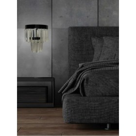 Resim 20X23 Nilsa Duvar Apliği Siyah E-14 Duylu 