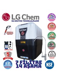 Resim Lg Chem Platınum Pompalı 12 Lt 7 Flt 14 Aşama Su Arıtma Cihazı 