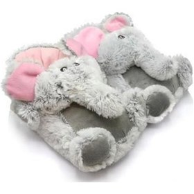 Resim Twıgy 22k T-elephant Z Elephant Kadın Hayvanlı Panduf 36 - 41 Gri 