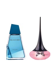 Resim Oriflame Love Potion Secrets Edp 50 ml Kadın ve Glacier Edt 100 ml Erkek Parfüm Seti 