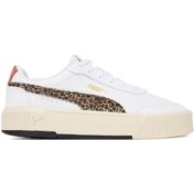 Resim Puma Carina Mia Animal Flair Kadın Sneaker Ayakkabı 40351501 Beyaz 