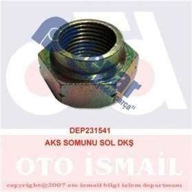 Resim Depar 1541 Aks Somunu Sol Doğan Kartal Şahin 