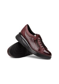 Resim Deery Kadın Hakiki Deri Bordo Dolgu Topuk Günlük Ayakkabı - N0311zbrde01 Bordo 