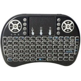Resim Smart Tv Box Ps3 Uyumlu Kablosuz Dokunmatik Işıklı Şarjlı Touchpa - 461642645 