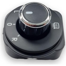 Resim VW Polo 2010-14 Dış Dikiz Ayna Ayar Düğmesi Kolu Krom 6R1959565F 