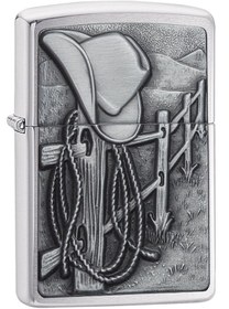 Resim Zippo Çakmak 24879 Resting Cowboy Lighter 