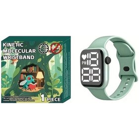 Resim Cloud011 Yeşil Dokunmatik Ekran Kare Spor Elektronik Saat Outdoor Koşu Balıkçılık Bileklik Hediye Seti Diğer 