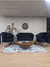 Resim ZAFİR İstiridye Takım Gold Kaplama Sivriltme Ayak Çay Seti Koltuk Takımı 