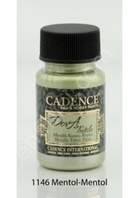 Resim 1146 Mentol - Cadence Dora Metalik Kumaş Boyası 