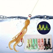 Resim Gerçekçi Tentaklü Lifelike Octopus Yumuşak Yem Balıkçılık Yemleri - Tuzlu Suyun Ortamları İçin Mükemmel, Bass, Perch, Deniz Levreği, Grupter ve Daha Fazlası İçin Hedefliyor, Sevgililer Günü, Paskalya, Noel, Cadılar Bayramı, İşçi Günü, Bass Balıkçılığı İçin İdeal 