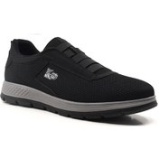 Resim King Paolo D1092 Flex Walk - Siyah - Erkek Ayakkabı,tekstil Spor Ayakkabı-siyah Siyah 