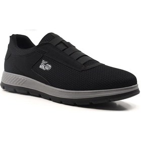 Resim King Paolo D1092 Flex Walk - Siyah - Erkek Ayakkabı,tekstil Spor Ayakkabı-siyah Siyah 