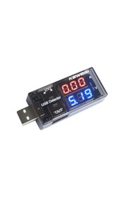 Resim Robocombo USB Tester Dijital Voltmetre/Ampermetre 3v-7.5v 