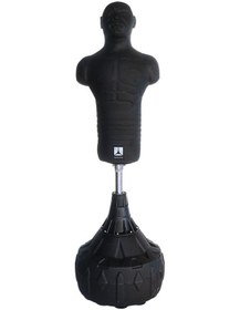 Resim Insan Figürlü Boks Torbası Insan Şekilli Boks Standı Boks Torbası Siyah 