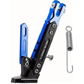 Resim Dashanshop Motosiklet Kaymaz Ayaklık Plakası Dayanıklı Alüminyum Scooter Aksesuarı Mavi 