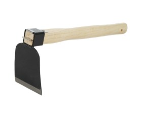 Resim Skycity Kısa Ahşap Saplı E Tipi Bahçe Çakı - Toprak Gevşetme Ve Ot Kurtarma İçin İdeal - Kahverengi + Siyah 